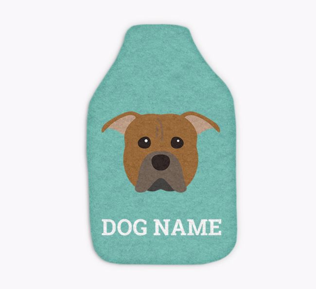 Name And Icon: Personalized {breedFullName} Hot Water Bottle